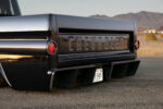 15 1957 Chevy pickup custom tailgate smoothed lettering carbon fiber rear diffuser