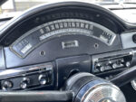 19 1957 Ford Custom dash with a sweeping speedometer fuel and temperature gauges and classic chrome switches