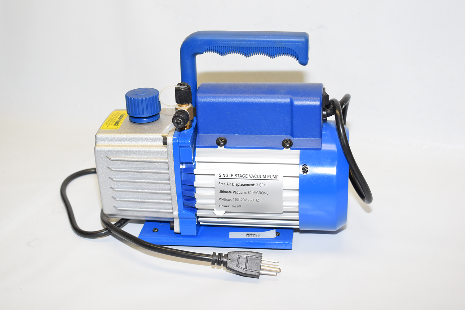35 single stage vacuum pump used for evacuating air and moisture from an AC system