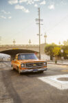 03 1973 Chevy C10 slammed on chrome wheels lowrider stance