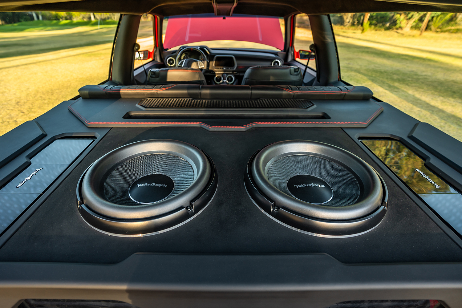 08 1996 Chevrolet Tahoe with Rockford Fosgate subwoofer system and custom audio