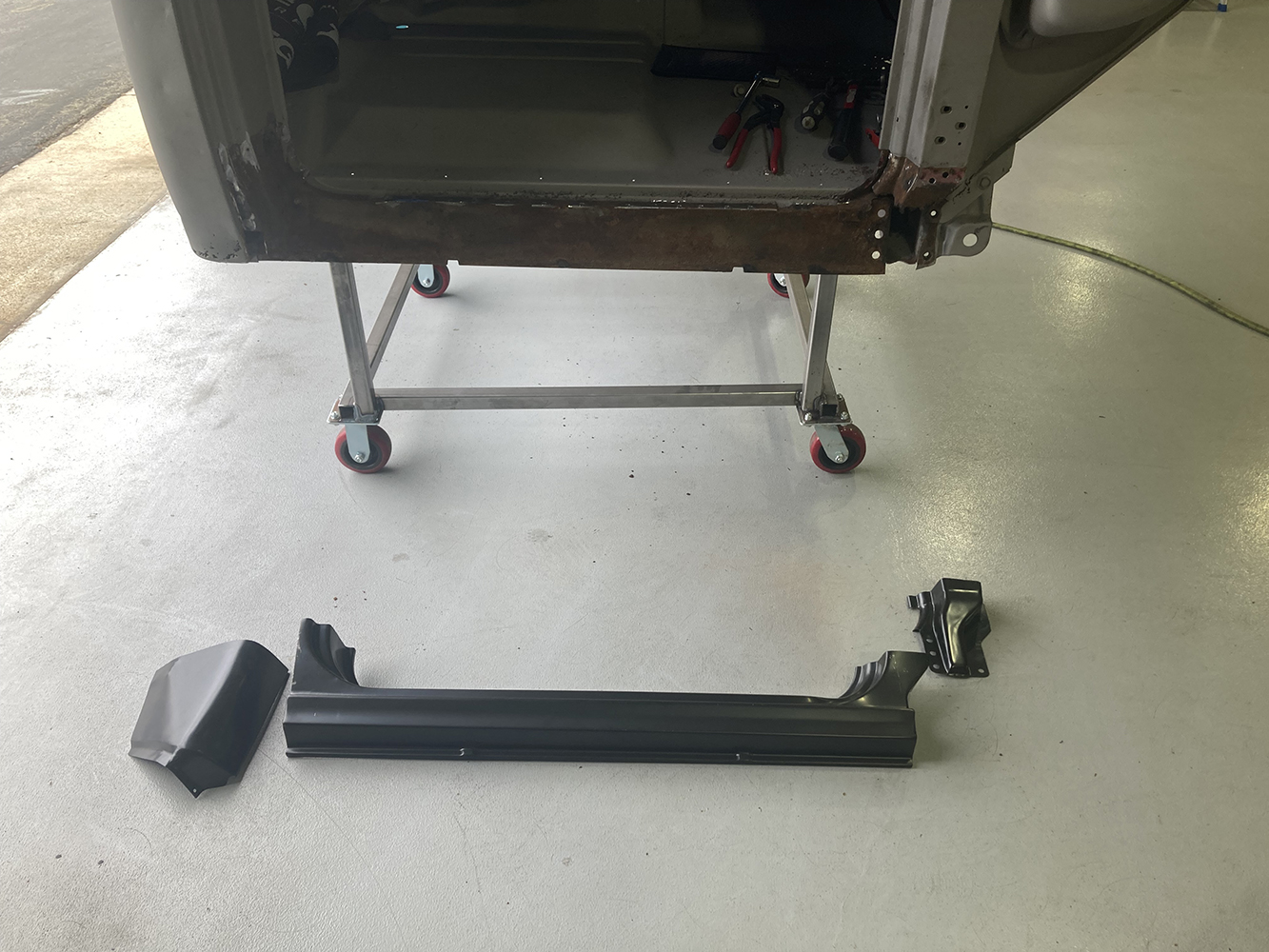 09 Tools and equipment laid out for precise metal fabrication and welding