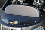 11 1935 Chevy Coupe custom engine bay cover smooth firewall riveted panel street rod build