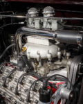 13 1932 Ford Roadster Ardun OHV Flathead V8 dual Stromberg carburetors and polished intake manifold