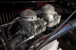 15 1932 Ford Roadster Dual Stromberg carburetors with mesh air cleaners Ardun V8 intake manifold