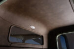 15 1936 Ford pickup headliner brown leather custom upholstery interior detail