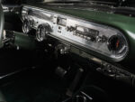 15 1957 Pontiac Safari wagon gauge cluster speedometer chrome bezels vintage dash styling