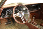 15 1963 Buick Riviera steering wheel and gauge cluster with modernized digital dials and a vintage look
