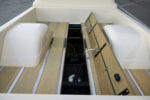 17 1960 Ford F 100 bed with hidden storage compartments and classic wood paneling