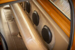 17 Custom speaker system behind seat 1973 Chevy C10 interior