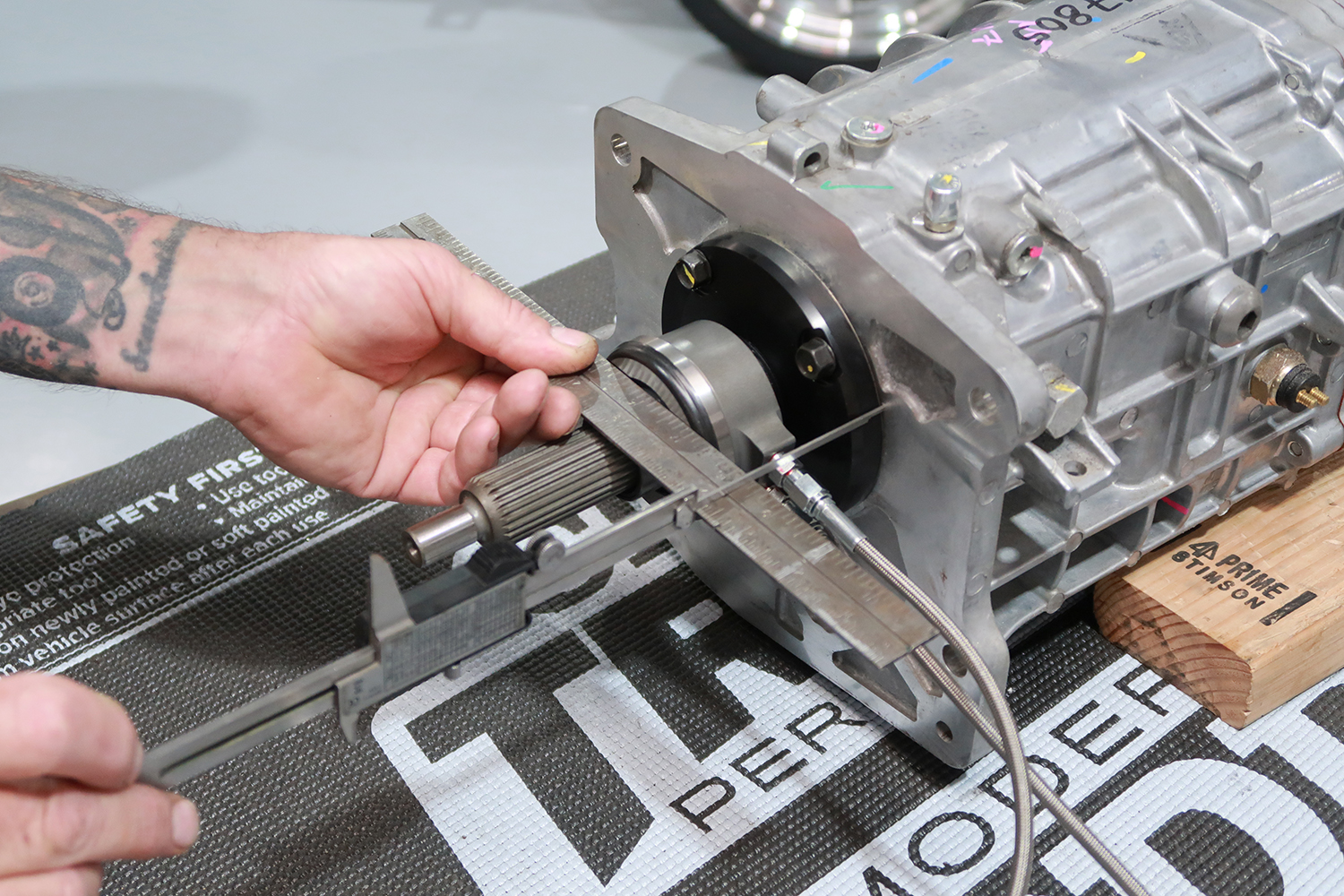 18 Clearance measurements calculated for precise clutch engagement