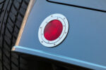 24 1935 Chevy Coupe flush mounted round taillight with riveted bezel classic hot rod styling