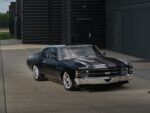 004 1971 Chevy Chevelle SS with a menacing front end design and cowl induction hood