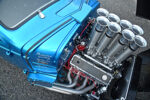 008 1939 Chevrolet Gasser front grille and headlights with classic styling