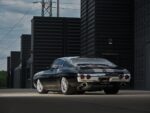 008 1971 Chevy Chevelle SS rear stance emphasizing its widebody look and staggered wheels