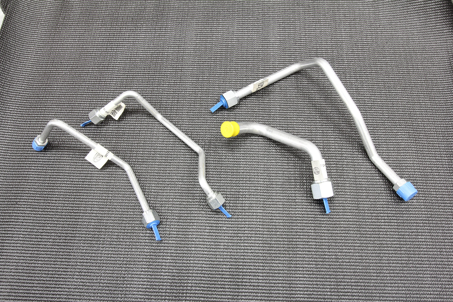 010 Pre bent aluminum AC hard lines with protective caps