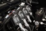 012 1969 Chevrolet Camaro SS MSD ignition coil setup with upgraded wiring for enhanced spark efficiency