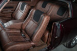 014 1972 Chevrolet Monte Carlo custom bucket seats brown leather suede inserts pro touring style