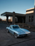 02 Pro Touring 1963 Corvette Sting Ray coupe shaved handles aggressive front end styling