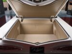 09 Trunk view of 1959 Impala fully upholstered in tan leather with custom paneling