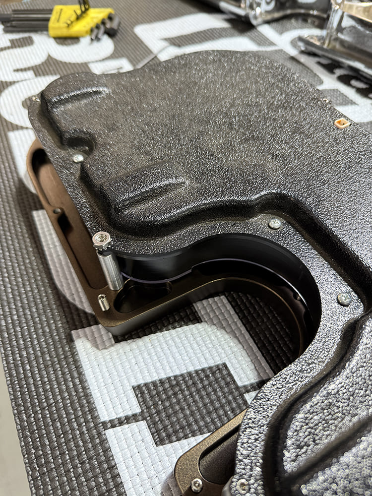 09 mounting c10 digital gauges with billet cluster plate