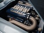 10 Custom LS engine 1963 Corvette detailed engine bay twin intake tubes Corvette script valve covers