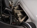 11 1959 Chevy Impala custom upper control arm and coilover suspension with clean body colored engine bay