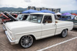 12 1969 ford f100 custom white paint staggered billet wheels lowered stance tan interior