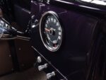13 1950 Willys Jeep vintage gauge cluster black dial chrome trim