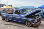 13 1967 ford f100 matte blue with bronze accents turbocharged motor bronze wheels low stance