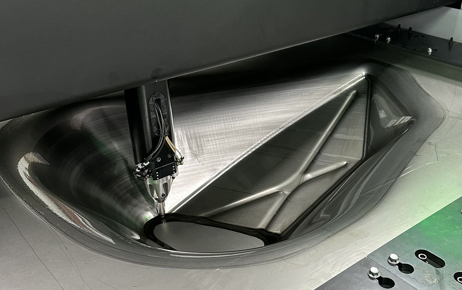 17 Bead and rib features take shape as digital forming press completes draw sequence