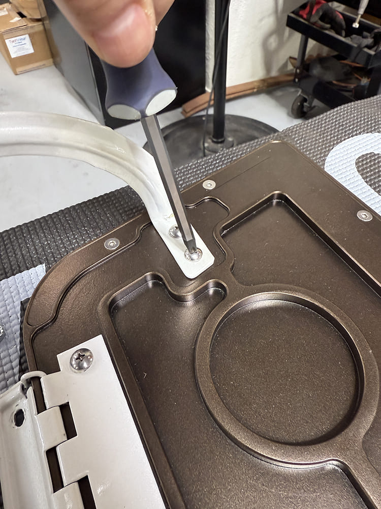 20 c10 custom glove box hinge bracket install guide