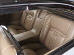 23 1959 Chevy Impala rear seats finished in custom tan leather with sculpted bolsters and seamless stitching