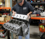 000 Freshly assembled LS engine short block with Trick Flow cylinder heads mid 2000s GM truck application