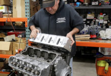 000 Freshly assembled LS engine short block with Trick Flow cylinder heads mid 2000s GM truck application
