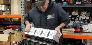 000 Freshly assembled LS engine short block with Trick Flow cylinder heads mid 2000s GM truck application