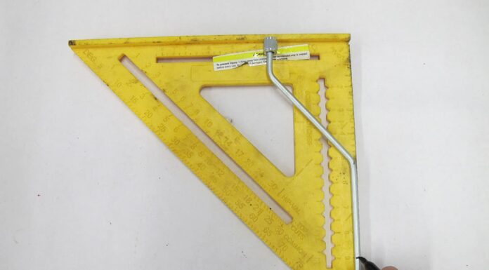 000 Using a speed square to precisely measure and mark brake line bends before fabrication