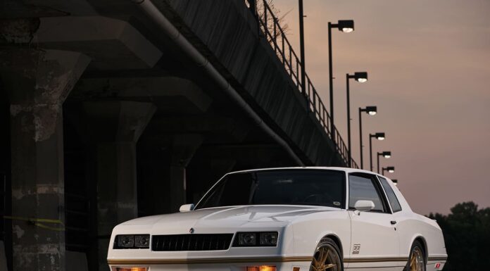 002 1987 Monte Carlo SS custom pro touring front end with quad headlights