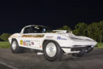 003 Classic 1963 Corvette gasser with Cragar wheels and Accel decals built for NHRA nostalgia class