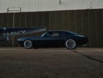 006 1970 Camaro full side profile modern wheels slick black paint