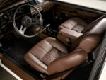 009 1987 Monte Carlo interior with two tone brown leather seats and factory style SS steering wheel