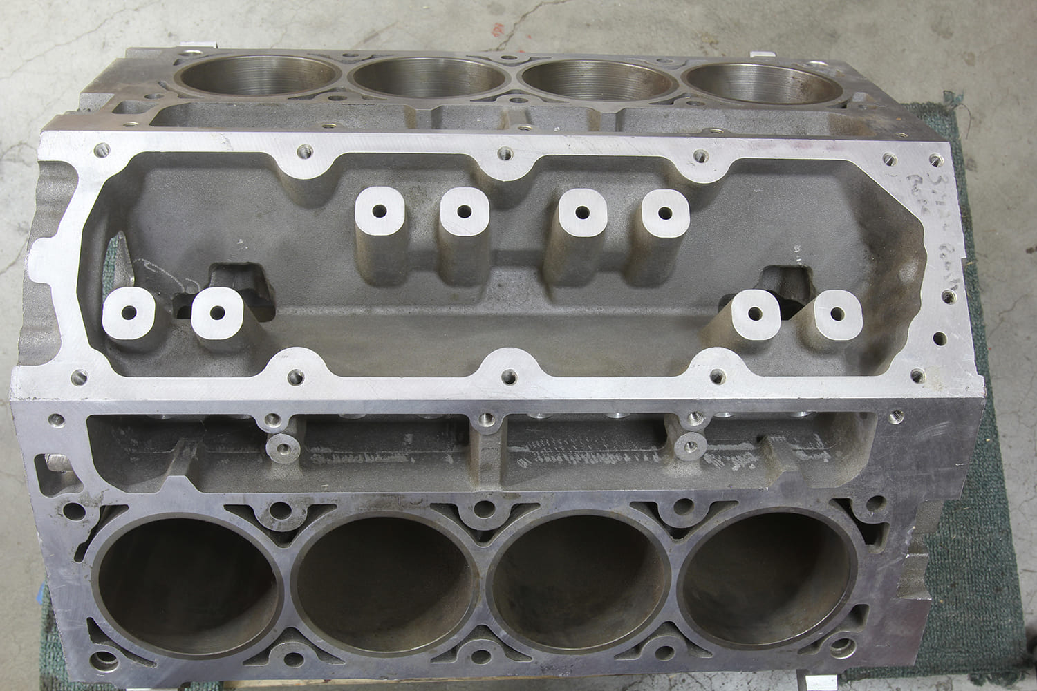 009 Bare LS engine block early 2000s aluminum casting prepped for high performance rebuild
