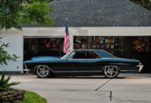 01 1965 Buick Riviera custom lowered stance Billet Specialties wheels black paint