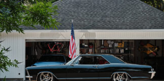 01 1965 Buick Riviera custom lowered stance Billet Specialties wheels black paint