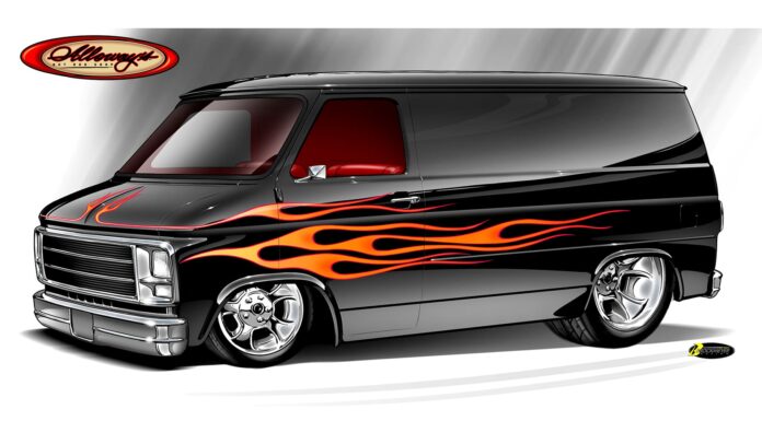 01 rodding sround alloways hot rod shop 1979 chevy van