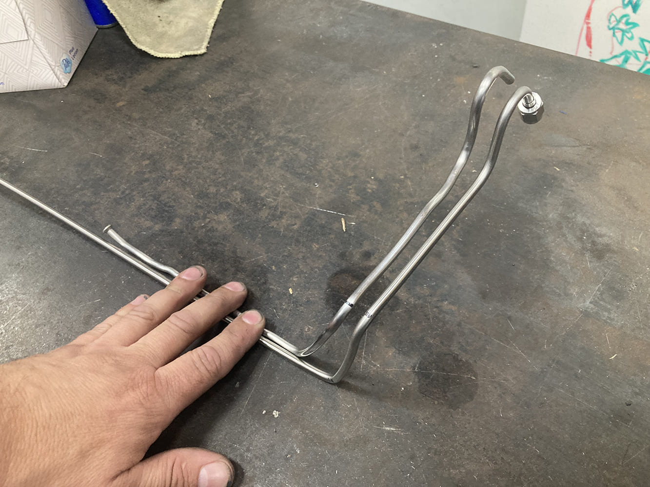 014 fabricating stainless steel brake lines