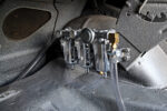 016 1969 Nova triple chrome breather setup fuel delivery system