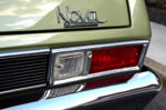 017 1969 Nova rear emblem taillight trim chrome detail