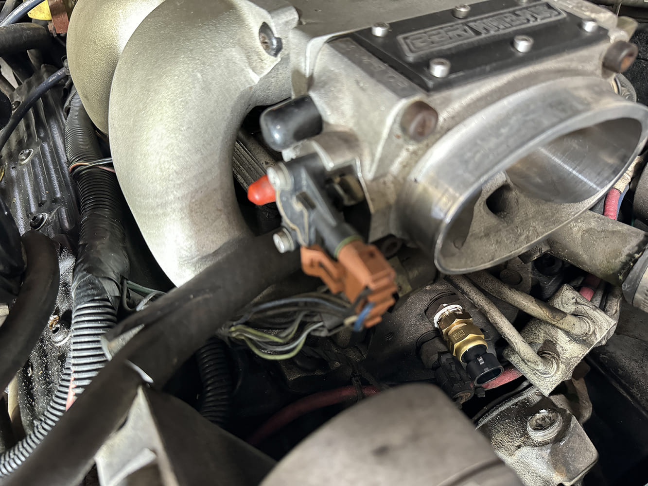 028 installed sensor in third gen camaro tpi intake manifold