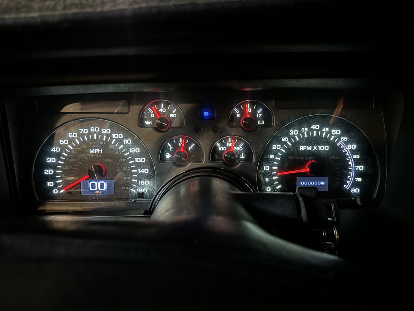 029 dakota digital vfd3 gauge cluster powered on in third gen camaro